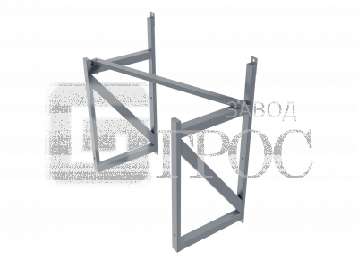 Ферма баскетбольная игровая складная, вынос щита 1,2м - фотография для сайта в Перми